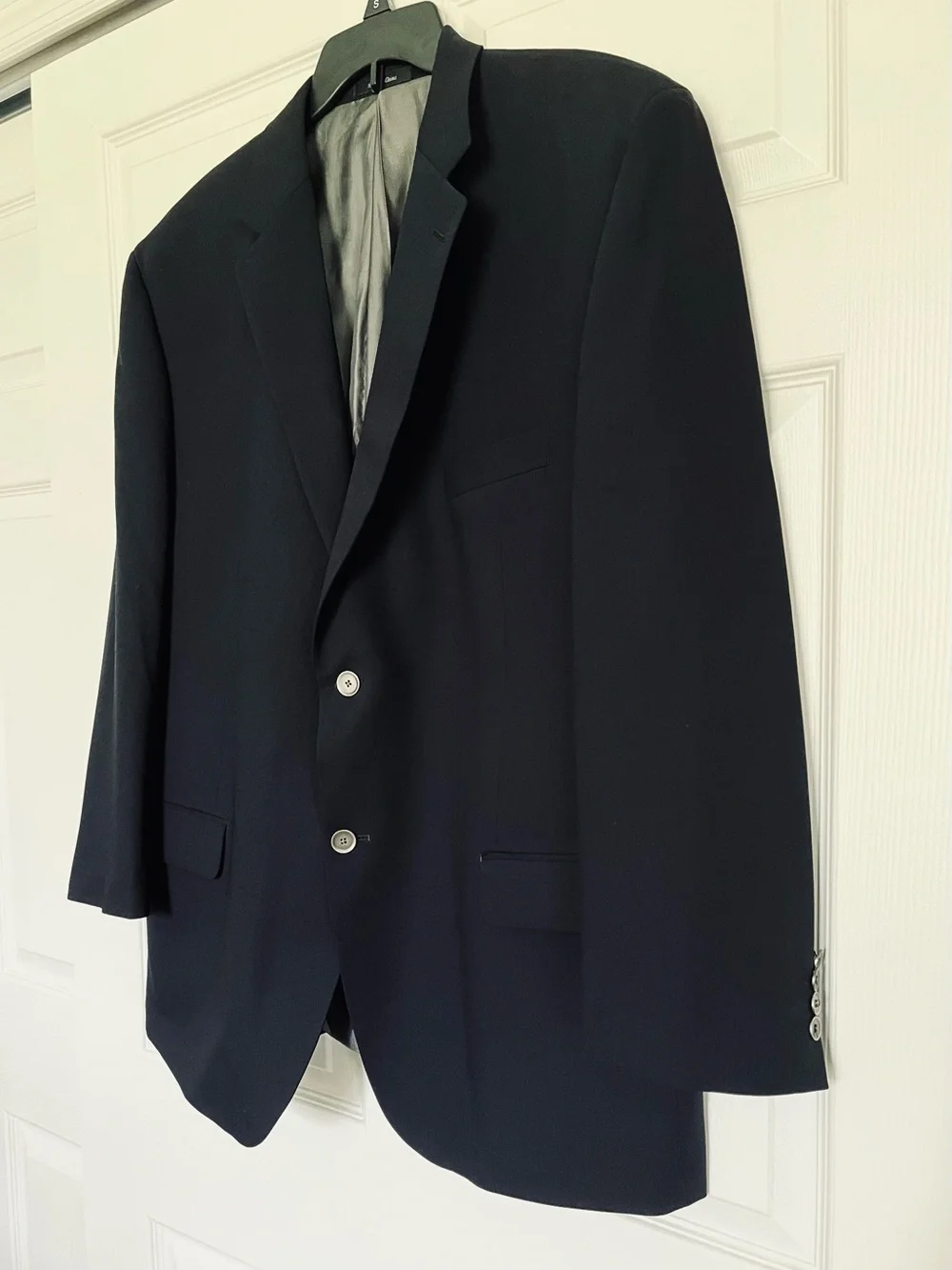 Calvin Klein Classic Men's Navy Two-Button Sports Blazer
